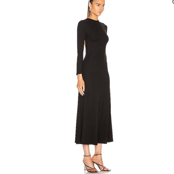 CHRISTOPHER ESBER Black Open Back Hollow Dress Size AUS 8 US‎ 4 - Picture 1 of 10